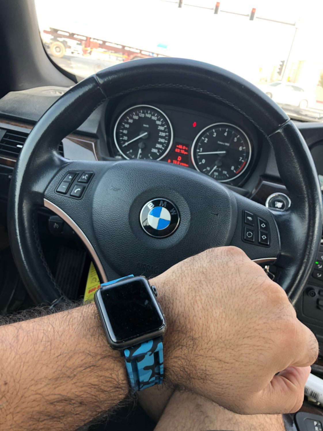 Navy Blue Apple Watch Strap