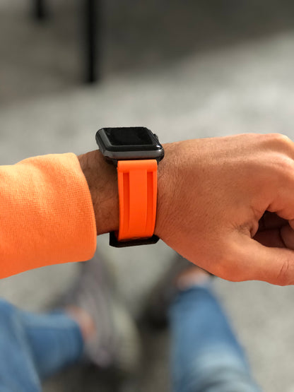Orange Apple Watch Strap
