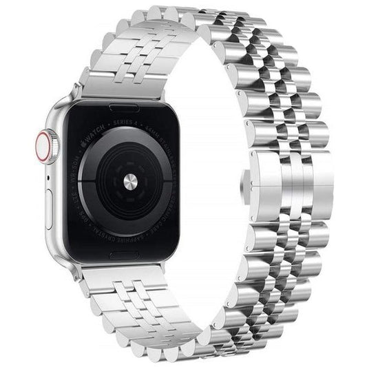 Jubilee Apple Watch Strap - Silver