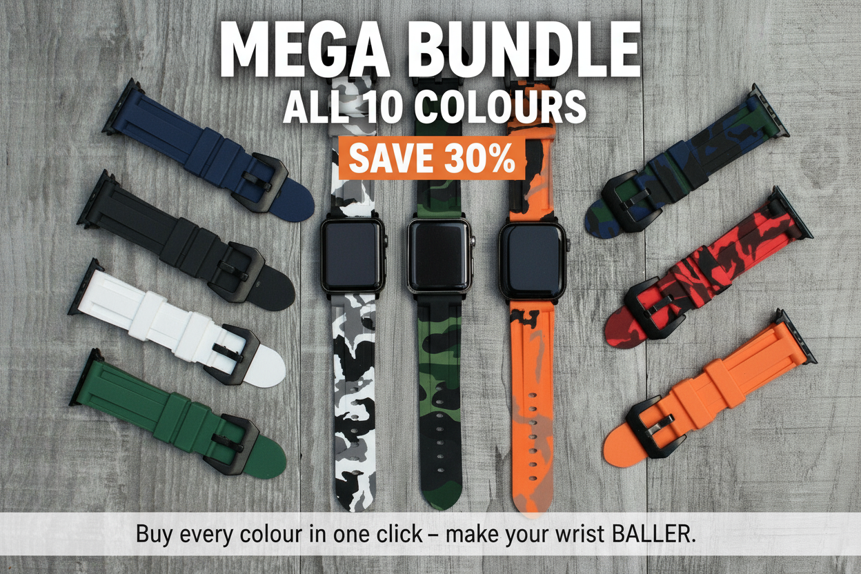 Apple Watch Strap Mega Bundle – All 10 Colours!